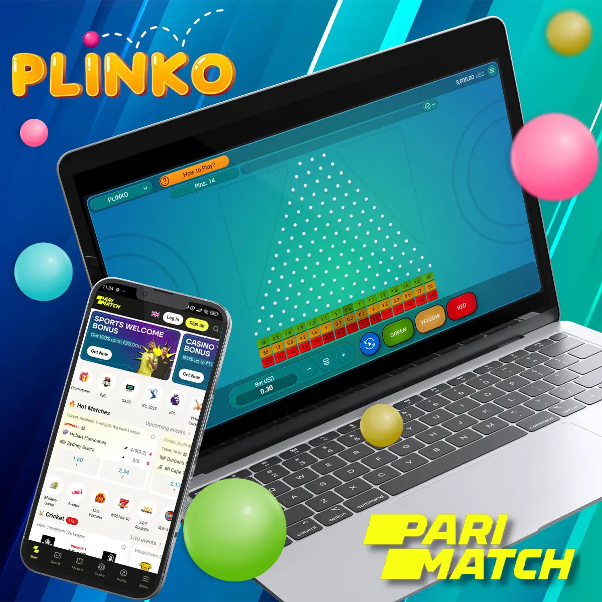 Parimatch Plinko Game Review